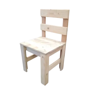 Chaise-enfant-bois-brut-Ref-104020