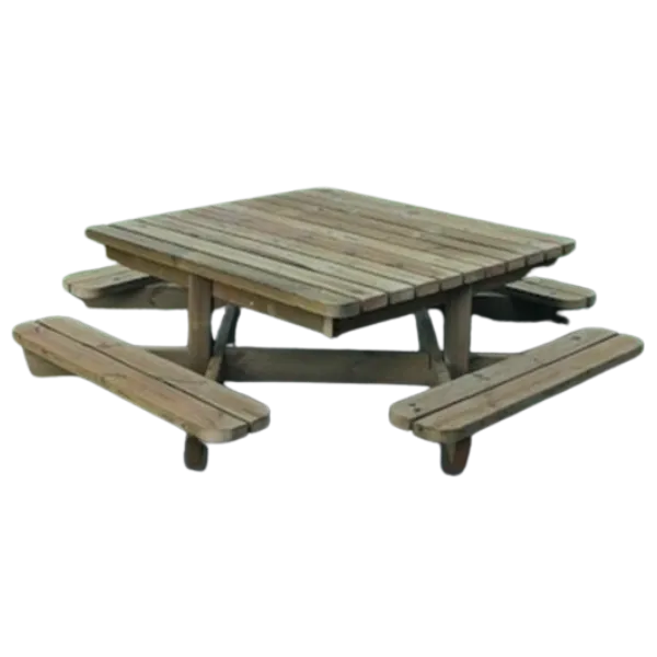 Table-de-pique-nique-adule-8-places-carree-Ref-104029