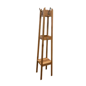 Porte manteau bois rouge 4 cotés – 229€