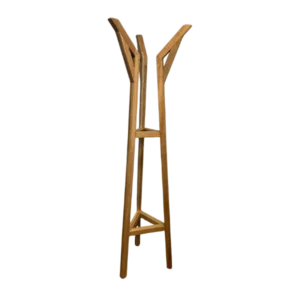 Porte manteaux bois rouge 3 branches – 169€