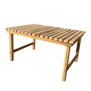 Grande table bois rouge – 69€