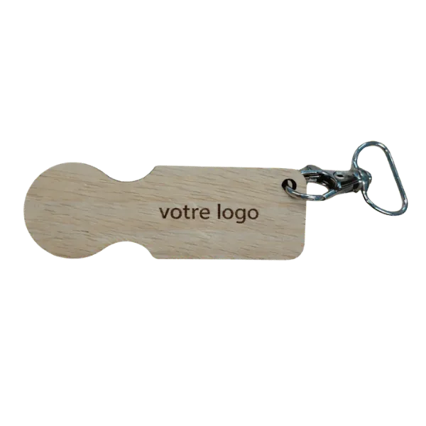 Porte-clés jeton personnalisable