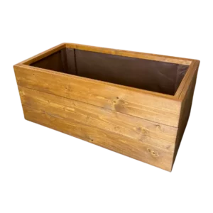 Bac jardinière rectangle colorée – 50€